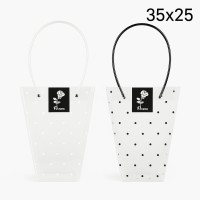 Saplı Şeffaf Çiçek Poşeti-1